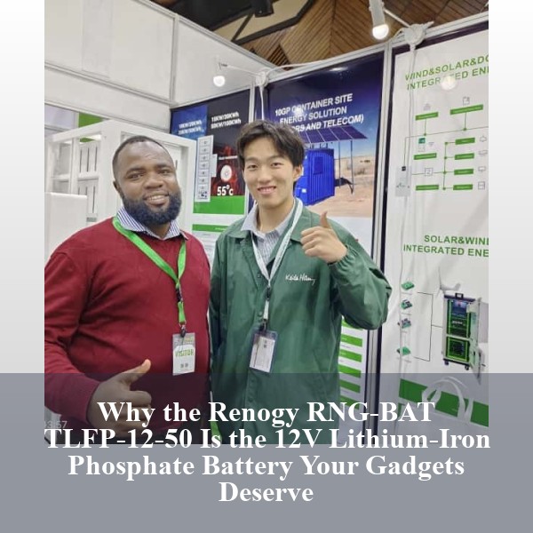 Why the Renogy RNG-BAT TLFP-12-50 Is the 12V Lithium-Iron Phosphate Battery Your Gadgets Deserve